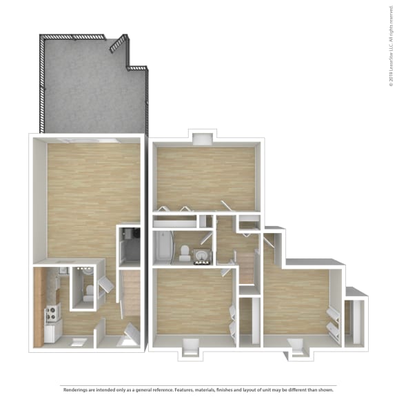 Floor Plans of Stratford Hills Apartment and Townhomes in Richmond, VA