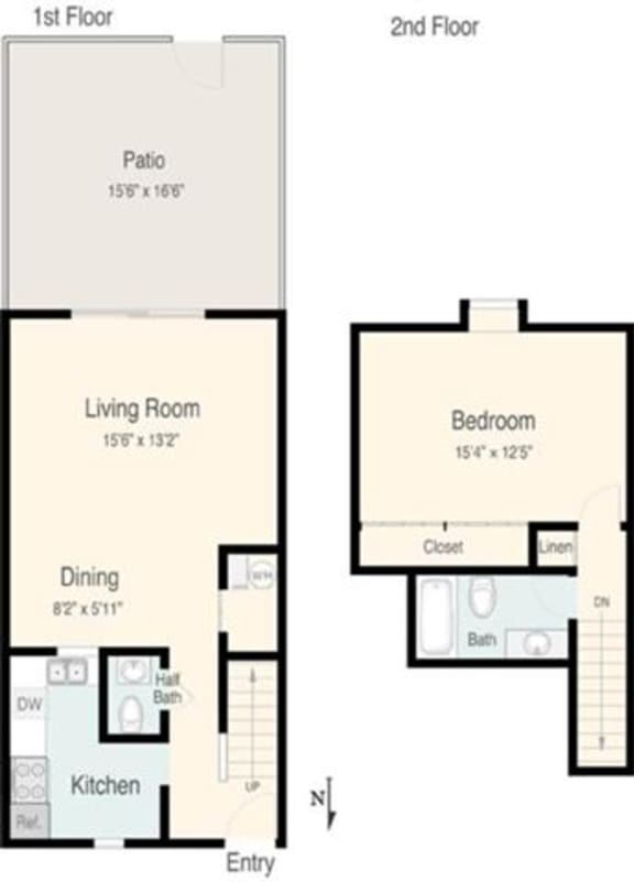 Floor Plans of Stratford Hills in Richmond VA