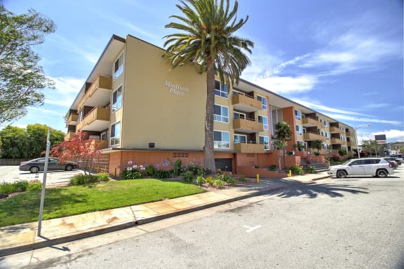 Street view building at Madison Place, San Mateo, California