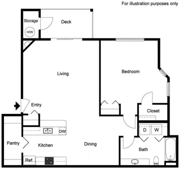 Floor Plans of The Madison in Olympia, WA