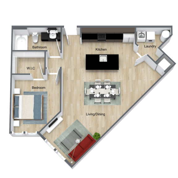 Floor Plans of Dunedin Commons Apartments in Dunedin, FL