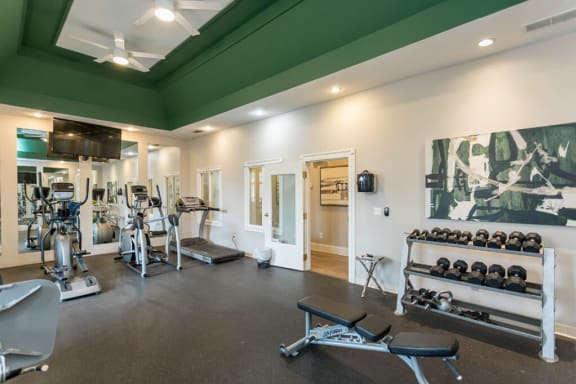 24 Hour Cardio and Strength Training at The Resort At Lake Crossing Apartments, PRG Real Estate, Lexington