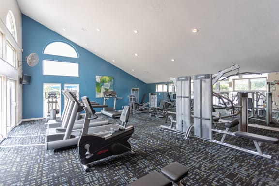Cardio and Strength Wellness Center at Chinoe Creek Apartments, PRG Real Estate Apartments, PRG Real Estate, Lexington, 40502