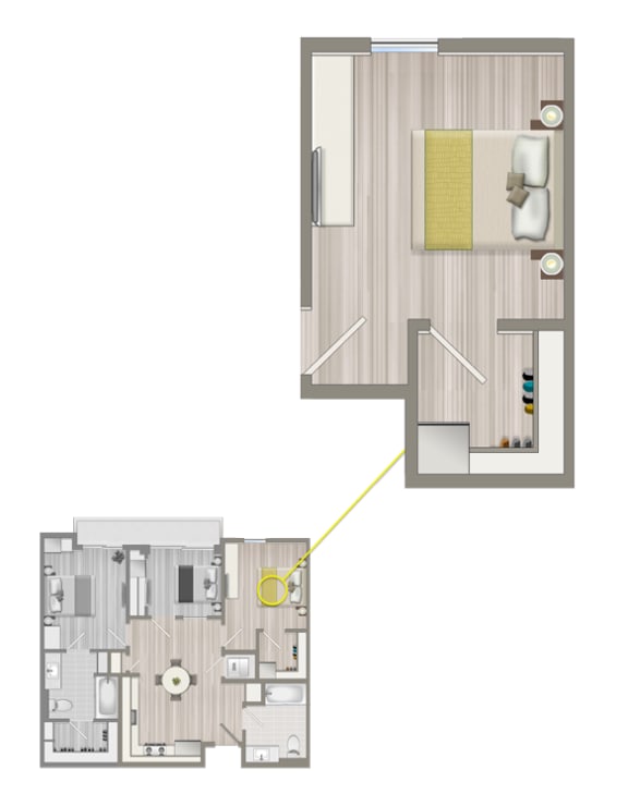 Ascent Furnished Co-living Studio Suite B1 Ascent Furnished Co-living Studio Suite B1