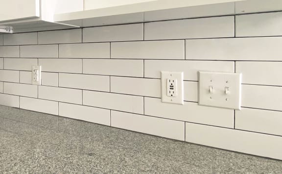 Stunning Backsplash to Complete Your Modern Kitchen at Link Apartments® Montford, Charlotte, NC, 28209