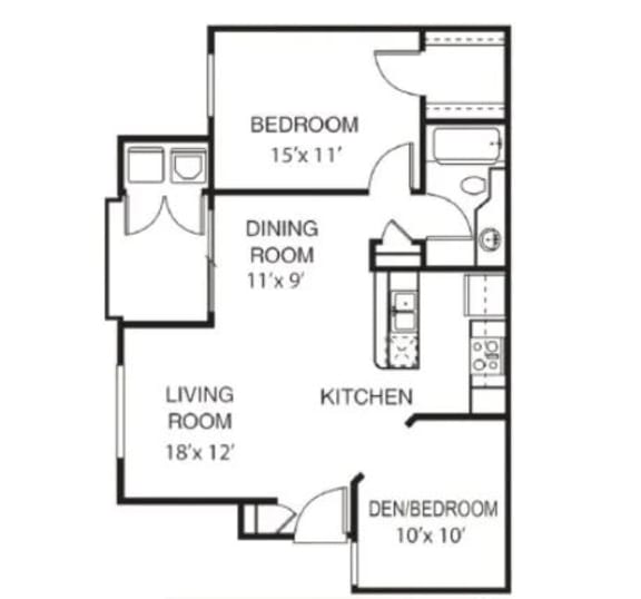 1 & 2 Bedroom Apartments in Tempe Garden Grove Apartments