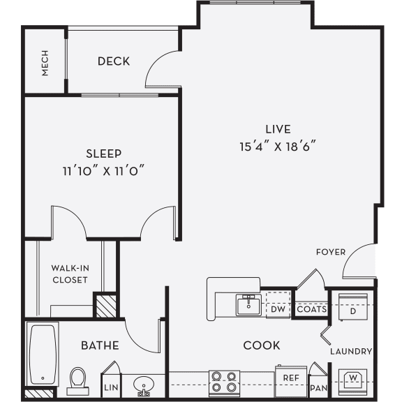Floor Plans of Merion Milford Apartment Homes in Milford, CT