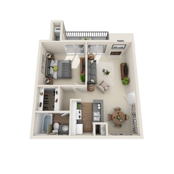 The Barstow Floor Plans Austin Apartments on MoPac