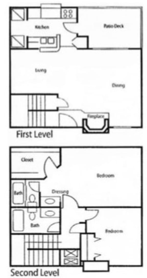 Floor Plans 1 Bedroom Apartments Austin