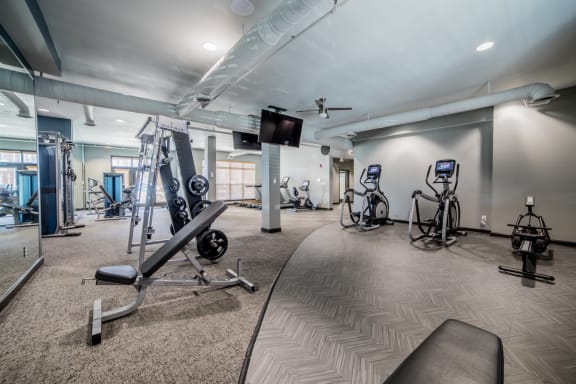 High-Tech Fitness Center at Providence at Old Meridian, Indiana