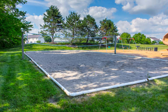 Sand Volleyball Court at Steeplechase at Shiloh Crossing, Avon, 46123