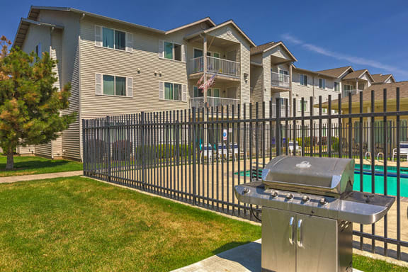 Grill Station | Falls Creek Apartments in Couer D'Alene, ID 83815
