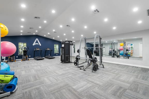 Photo of modern fitness center