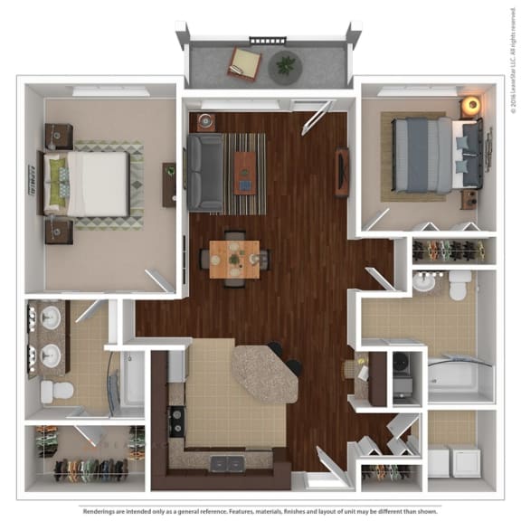 Floor Plans of Oceanaire Apartments in Biloxi, MS
