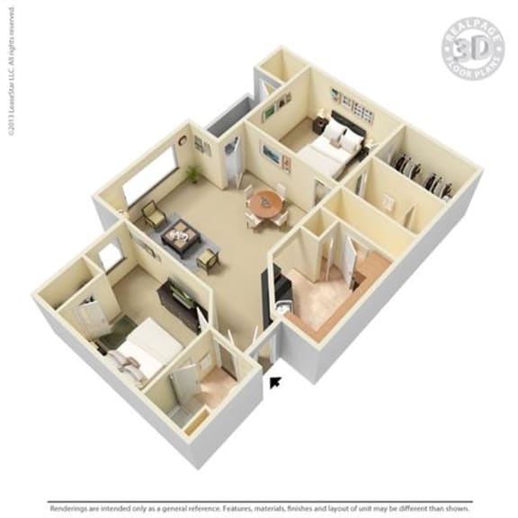 Floor Plans of Parc at Maumelle in Maumelle, AR