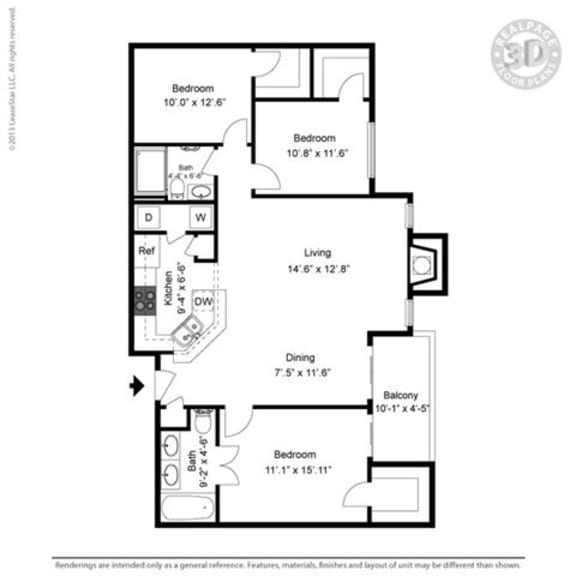 Floor Plans of Parc at Maumelle in Maumelle, AR