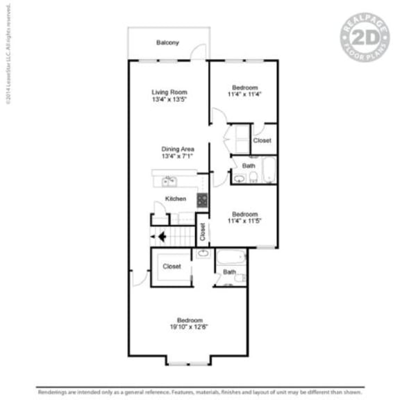 Floor Plans of Parc at Rogers in Rogers, AR