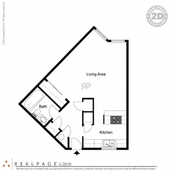 Floor Plans of Glen Oaks in Hayward, CA