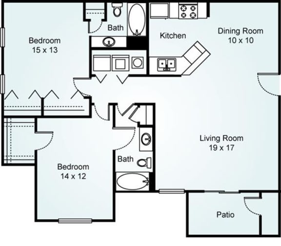 1,2 & 3 Bedroom Apartments in Macon, GA Northwood Apartments