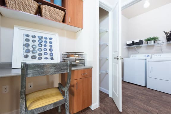 Washer and Dryer in apartment