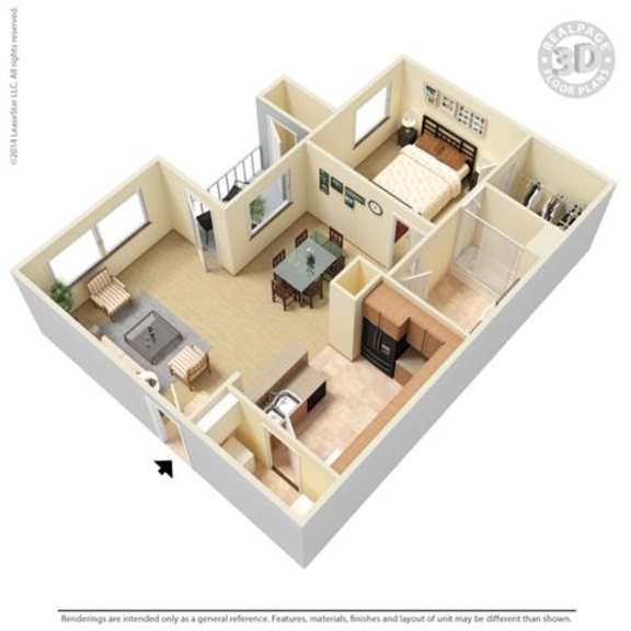Floor Plans of Sugar Mill in Addis, LA