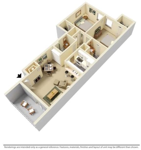 Floor Plans of Meadow Creek in Tigard, OR