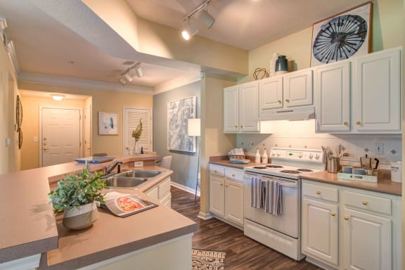 Fully-Equipped Gourmet Kitchens at Alta Mill best apartments in Austell Georgia