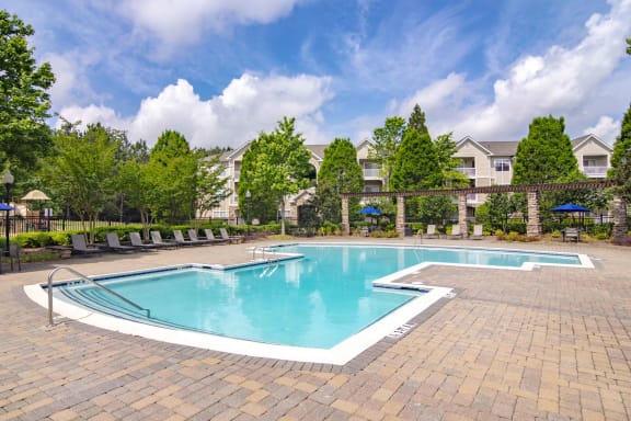 2 Resort Style Pools at Alta Mill one bedroom apartments in Austell GA