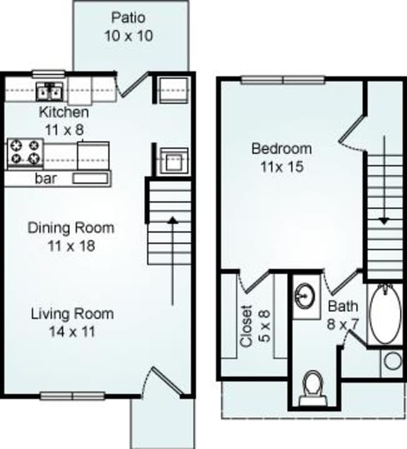 1, 2 & 3 Bedroom Apartments in Knoxville TN Eagle Pointe Apartments
