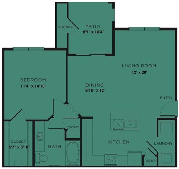 Floor Plans of Avery Oaks in Austin, TX