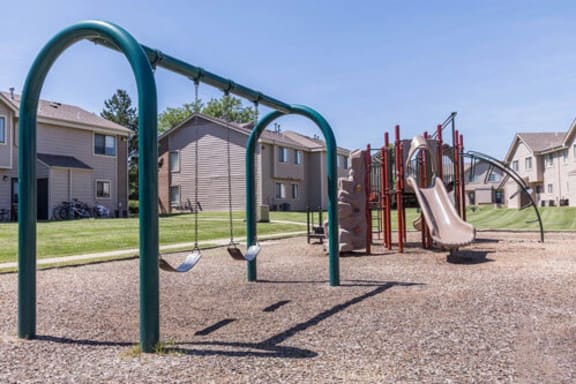 playground at apartment complex