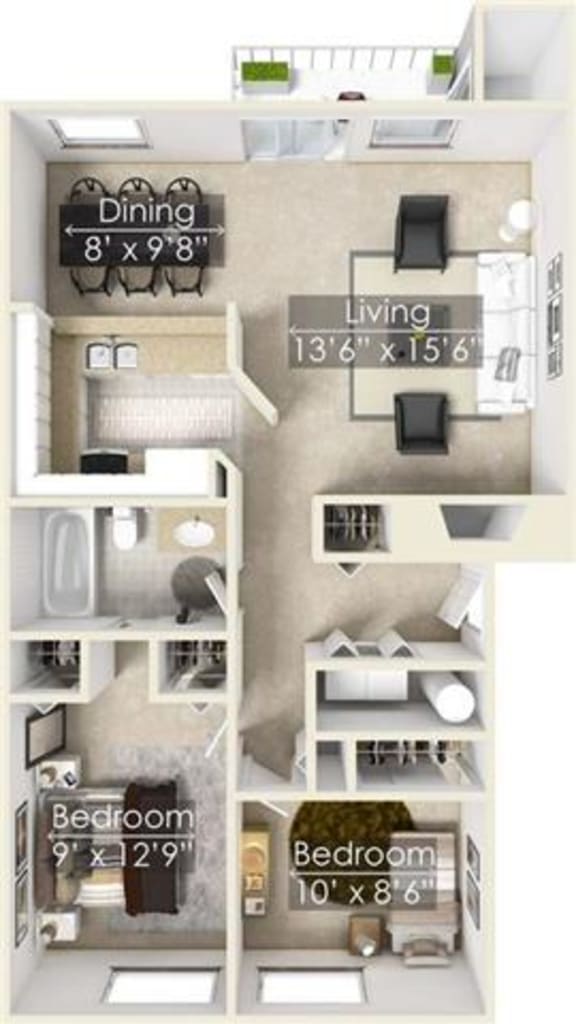 Floor Plans of Cobble Court in Pacific WA