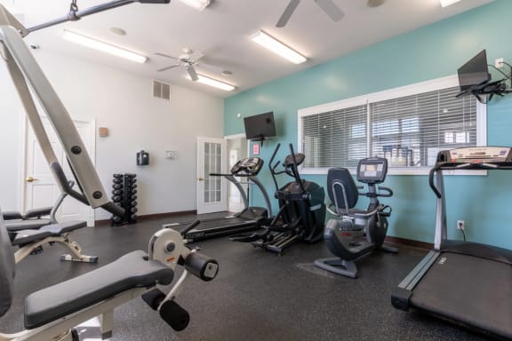Fitness Center at Creekside at Meadowbrook Apartments, Lowell, Indiana