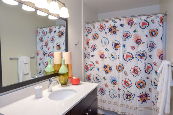 A8 Full Bathroom with Vanity A8 Full Bathroom with Vanity at Bakery Living, Shadyside, Pittsburgh