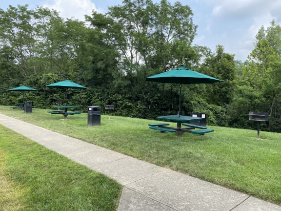 Picnic Area With Grilling Facility at Galbraith Pointe Apartments and Townhomes*, Ohio, 45231