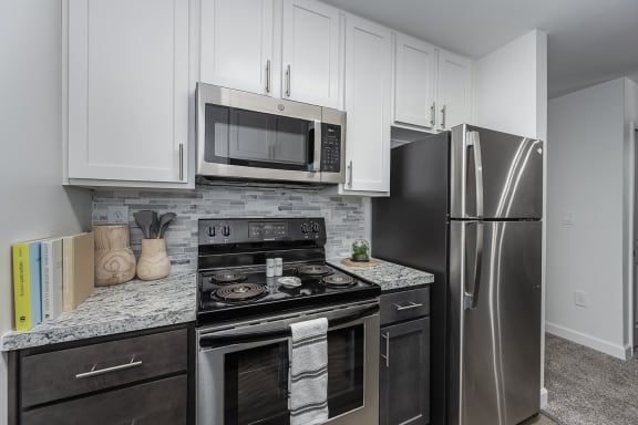 Upscale Stainless Steel Appliances at The Valley: Active Senior Living, Ohio