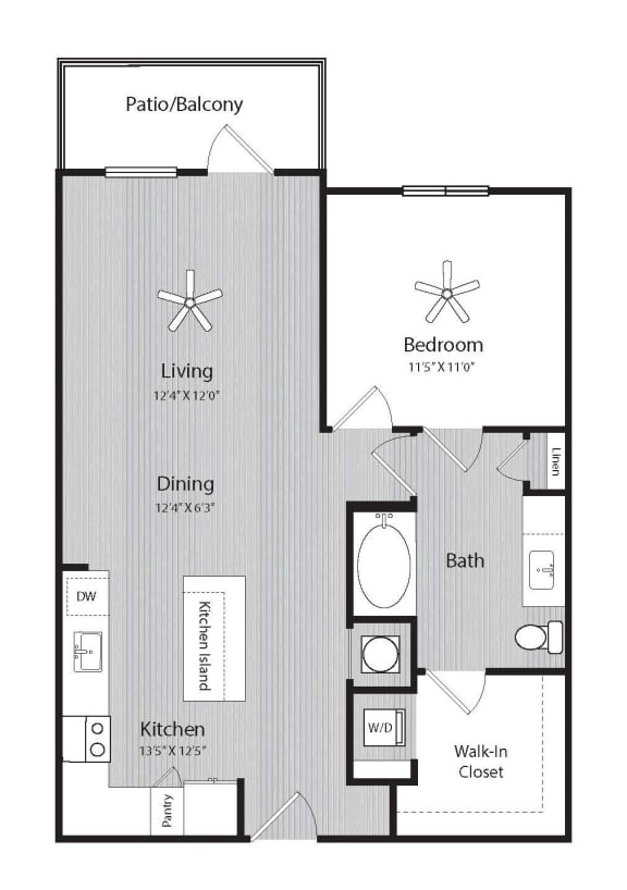 A3 floor plan A3 floor plan at Windsor 335, FL, 33317