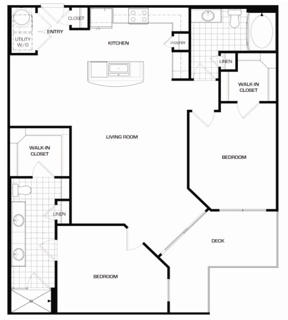 Floorplan At Domain by Windsor,1755 Crescent Plaza, Houston, TX