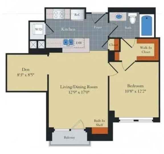 Halstead Tower by Windsor 1 & 2 Bedroom Apartments in Alexandria VA