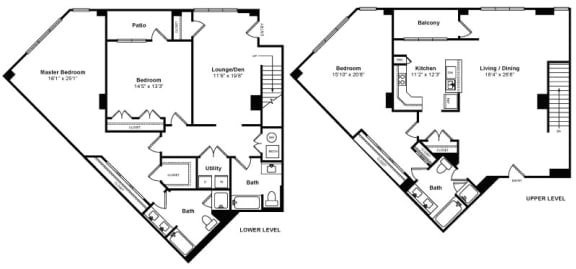 Floor plan at IO Piazza by Windsor