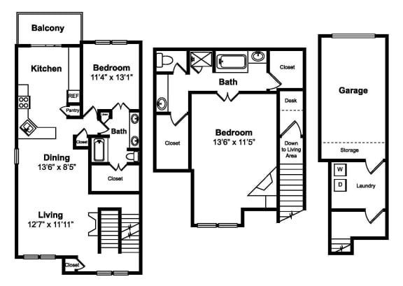 B4 Floor Plan B4 Floor Plan at Legacy by Windsor, Texas
