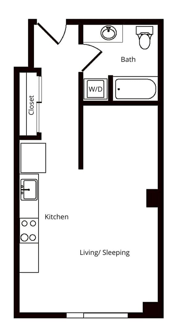 Studios 1 2 Bedroom Apartments in East Portland Windsor Buckman