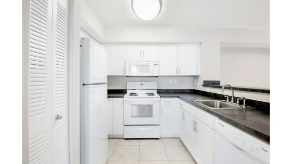 Stainless Steel Sink With Faucet In Kitchen at Windsor Coconut Creek, Florida, 33073