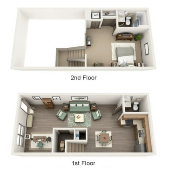 Floor plan at Platform 14, Hillsboro, Oregon