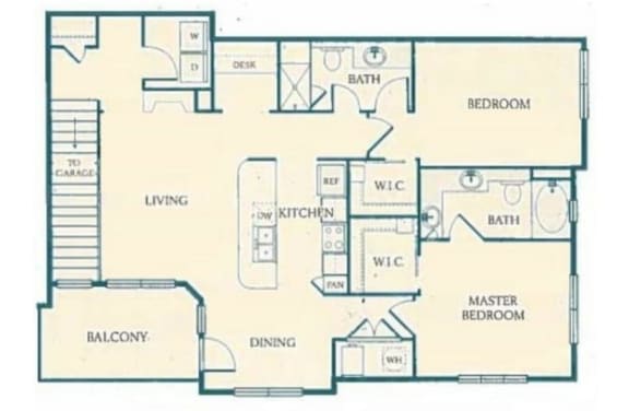 B7 2d Floor Plan, Retreat at the Flatirons, Broomfield, CO 80020 B7 2d Floor Plan, Retreat at the Flatirons, Broomfield, CO 80020
