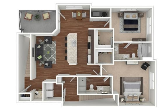 B8 3d Floor Plan, Retreat at the Flatirons, Broomfield, CO 80020 B8 3d Floor Plan, Retreat at the Flatirons, Broomfield, CO 80020