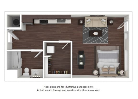 S1 3D disclaimer S1 3D disclaimer floor plan at The Casey, 2100 Delgany, 80202
