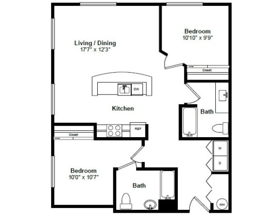 St. Martin 2d Floor Plant at Tera Apartments Kirkland, WA St. Martin 2d Floor Plant at Tera Apartments Kirkland, WA