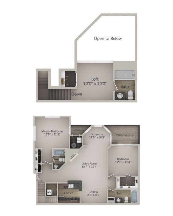 1 2 Bedroom Luxury Alexandria Apartments Windsor Kingstowne