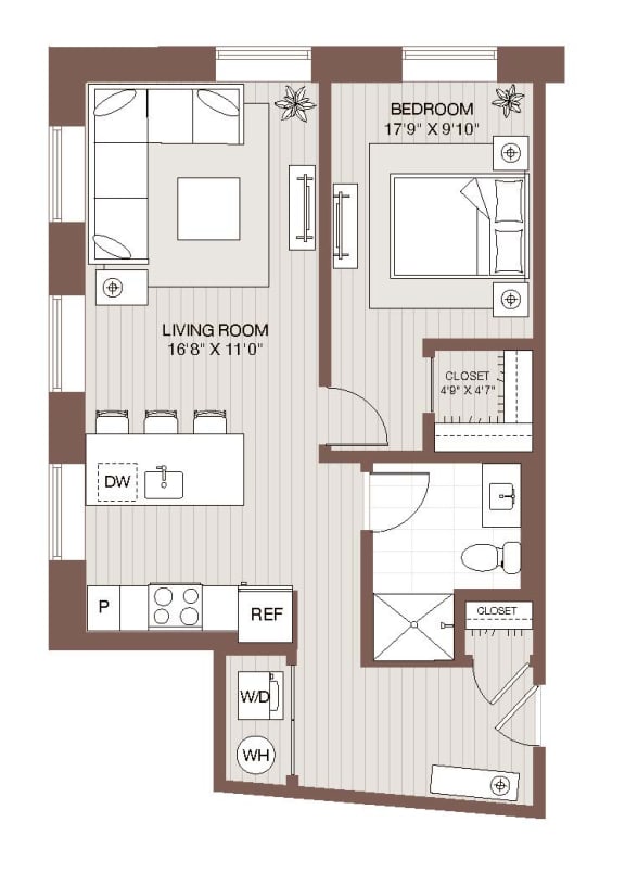 A5 Floorplan A5 Floorplan at Windsor Radio Factory, Melrose, Massachusetts